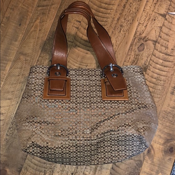 Coach brown shoulder bag 🤎 - Picture 3 of 8